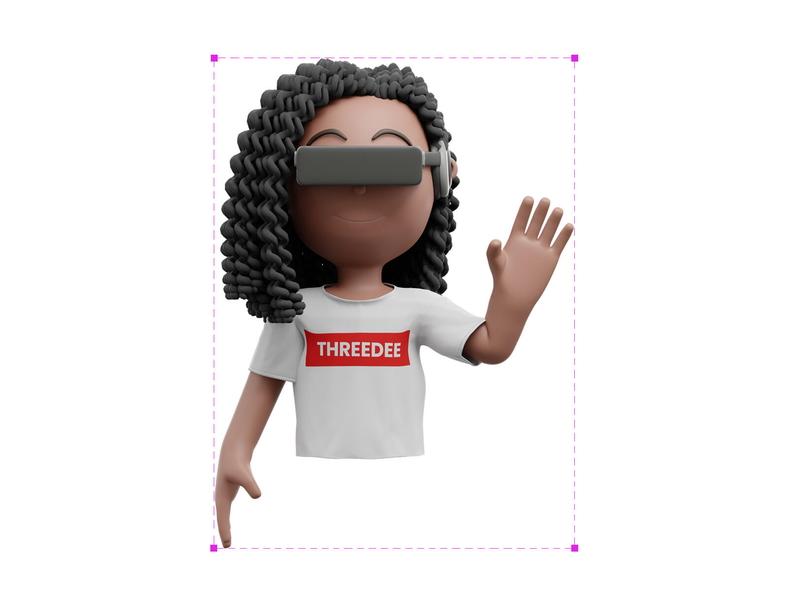 High quality renders of 3D avatars from AVATARZ 3D pack