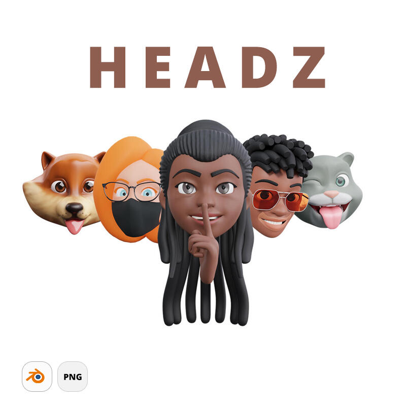 HEADZ - 3D alternative to Apple memoji